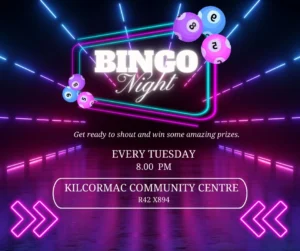 KDA Bingo Night Poster
